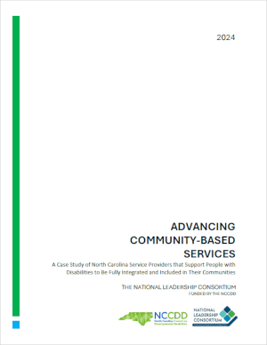 Advancing Community Based Services