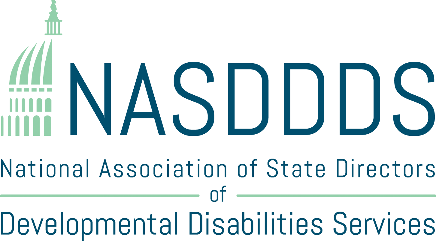 The logo of The National Association of State Directors of Developmental Disabilities Services