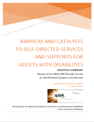 Barriers and Catalysts to Self-Directed Services and Supports for Adults with Disabilities
